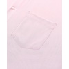 Mens Dress Shirts Stretch Long Sleeve Wrinkle Free Work Button Down Shirt(Pink)