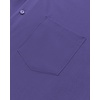 Mens Dress Shirts Stretch Long Sleeve Wrinkle Free Work Button Down Shirt(Purple)