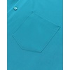 Mens Dress Shirts Stretch Long Sleeve Wrinkle Free Work Button Down Shirt(Turquoise)