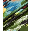 Mens Hawaiian Shirt Summer Beach Casual Short Sleeve Button Down Shirts(Brown Green Beach)