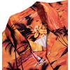 Mens Hawaiian Shirt Summer Beach Casual Short Sleeve Button Down Shirts(Dusk)