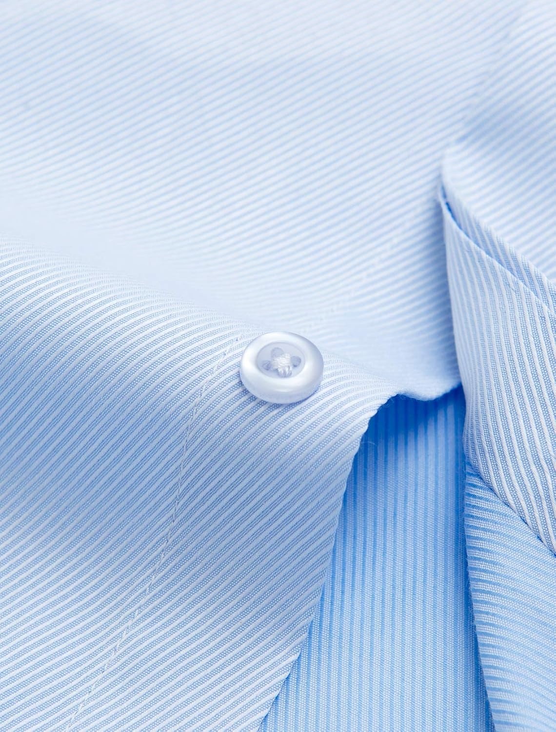 image:imageMens Dress Shirts French Cuff Regular Fit Formal Tuxedo Cufflinks ShirtTwilled Blue