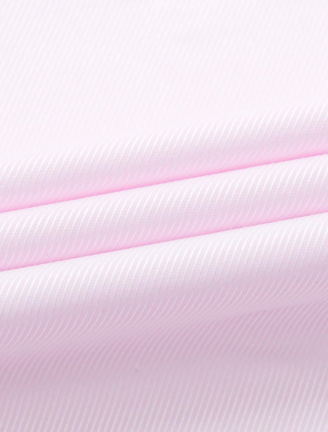 image:imageMens Dress Shirts French Cuff Regular Fit Formal Tuxedo Cufflinks ShirtTwilled Pink