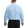 Alimens & Gentle Big and Tall Dress Shirts for Men with Pocket(2XL-6XL B＆T)(Light Blue)