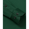 Mens Dress Shirt Long Sleeve Wrinkle Free Stretch Button Down Shirts(Green)