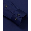 Mens Dress Shirt Long Sleeve Wrinkle Free Stretch Button Down Shirts(Navy Blue)