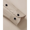 Mens Dress Shirt Long Sleeve Wrinkle Free Stretch Button Down Shirts(Tan)