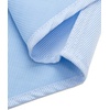 Men’s Dress Shirts French Cuff Regular Fit Formal Tuxedo Cufflinks Shirt(Twilled Blue)
