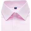 Men’s Dress Shirts French Cuff Regular Fit Formal Tuxedo Cufflinks Shirt(Twilled Pink)