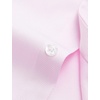 Men’s Dress Shirts French Cuff Regular Fit Formal Tuxedo Cufflinks Shirt(Twilled Pink)