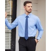 Men’s Dress Shirts Long Sleeve Wrinkle Free Business Button Down Shirt(Blue)