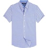Navy Red Small Plaid