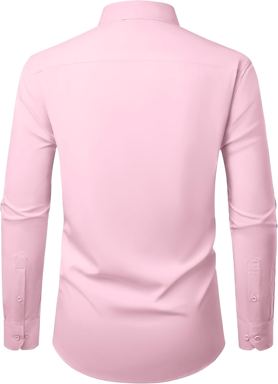 image:imageAlimens amp Gentle Mens Dress Shirt Long Sleeve Button Down Shirt with PocketPink
