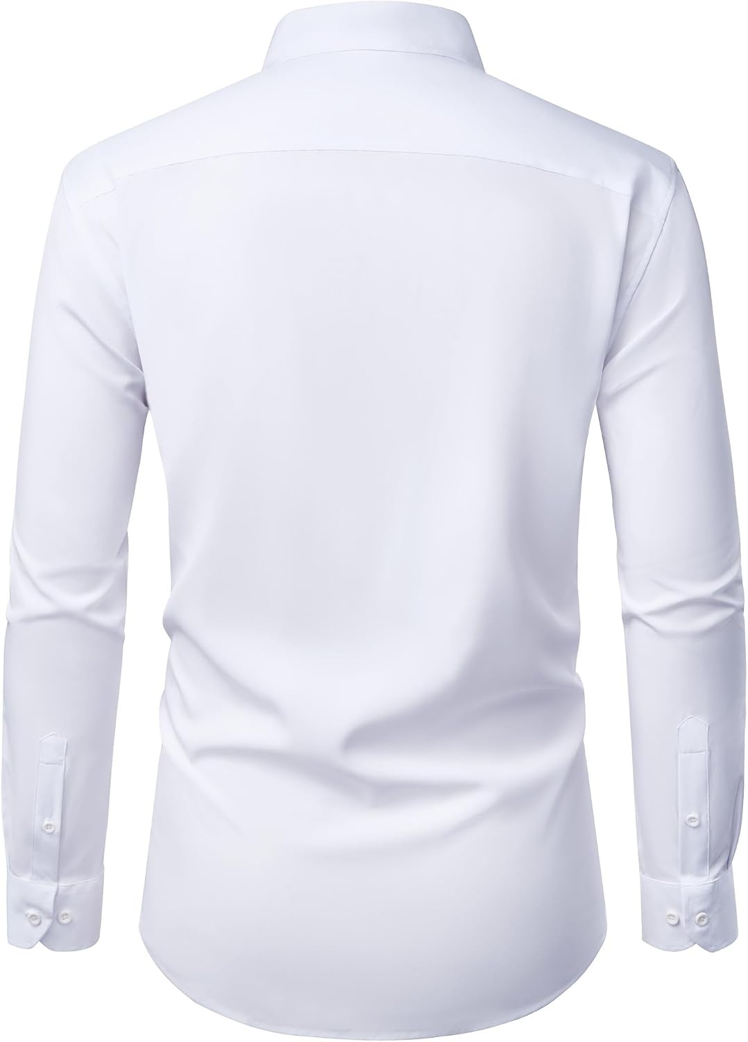 image:imageAlimens amp Gentle Mens Dress Shirt Long Sleeve Button Down Shirt with PocketWhiteroyal Blue