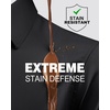 Mens Black Dress Shirt Slim Fit Stretch Long Sleeve Wrinkle Free Shirts