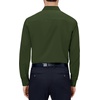 Alimens & Gentle Mens Dress Shirts Long Sleeve Stretch Button Down Shirt(Army Green)