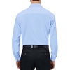 Alimens & Gentle Mens Dress Shirts Long Sleeve Stretch Button Down Shirt(Blue)