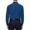Alimens & Gentle Mens Dress Shirts Long Sleeve Stretch Button Down Shirt(Dark Blue)