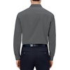 Alimens & Gentle Mens Dress Shirts Long Sleeve Stretch Button Down Shirt(Dark Grey)
