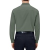 Alimens & Gentle Mens Dress Shirts Long Sleeve Stretch Button Down Shirt(Light Green)