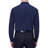 Alimens & Gentle Mens Dress Shirts Long Sleeve Stretch Button Down Shirt(Navy Blue)