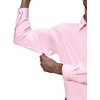 Alimens & Gentle Mens Dress Shirts Long Sleeve Stretch Button Down Shirt(Pink)
