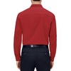 Alimens & Gentle Mens Dress Shirts Long Sleeve Stretch Button Down Shirt(Red)