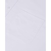 Alimens & Gentle Mens Dress Shirt Long Sleeve Button Down Shirt with Pocket(All White)
