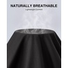 Men’s Cotton Dress Shirt Long Sleeve Wrinkle Free Button Down Shirts(Black)