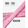 Mens Polo Shirts Dry Fit Breathable Printed Golf Shirt Summer(Pink Color)