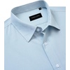 Alimens & Gentle Men’s Stripe Dress Shirts Transitional Weather Long Sleeve Casual Button Down Business Shirt Poplin Top