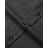 Alimens & Gentle Men’s Solid Flannel Shirts 100% Cotton Long Sleeve Shirt(Dark Grey)