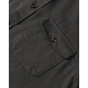 Alimens & Gentle Men’s Solid Flannel Shirts 100% Cotton Long Sleeve Shirt(Dark Grey)