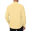 Men’s Oxford Stretch Shirt Casual Long Sleeve Button Down Dress Shirt(Yellow)