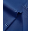 Mens Short Sleeve Dress Shirt Wrinkle Free Button Down Shirt with Pocket(Blue)