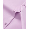 Mens Short Sleeve Dress Shirt Wrinkle Free Button Down Shirt with Pocket(Lavender)
