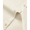 Mens Short Sleeve Dress Shirt Wrinkle Free Button Down Shirt with Pocket(Tan)
