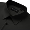 Men’s Long Sleeve Dress Shirts Wrinkle Free Stretch Button Down Shirt(Black)