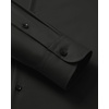 Men’s Long Sleeve Dress Shirts Wrinkle Free Stretch Button Down Shirt(Black)