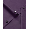 Men’s Long Sleeve Dress Shirts Wrinkle Free Stretch Button Down Shirt(Purple)