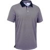 Mens Polo Shirts Stretch Dry Fit Printed Golf Shirt Summer Party Beach Tops(Purple Square)